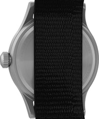 Timex Men's TWC008300 Expedition Scout Leather Slip-Thru Strap Watch