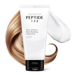 COSRX PEPTIDE 132 Hair Bond Repair Treatment Deep Conditioner Hair Mask for Damaged, Dry Hair, Repairs Breakage & Split Ends with Collagen & Hyaluronic Acid, For All Hair Types 4.05 fl oz