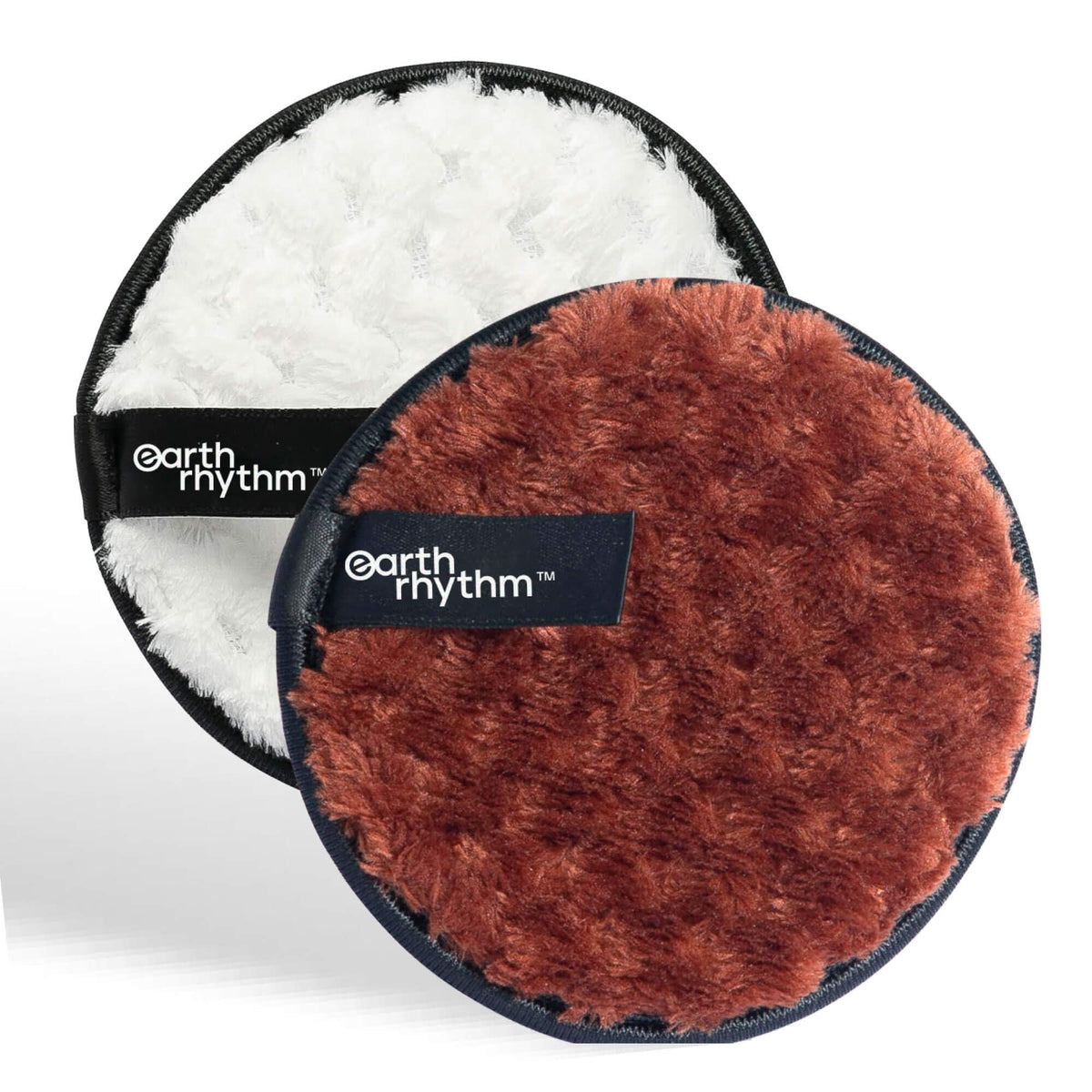 Earth Rhythm Reusable Makeup Remover Cleansing Pads | Easily Removes Stubborn Face & Eye Makeup | Multifunctional, Safe for Oily, Dry or Sensitive skin | Pack of 2
