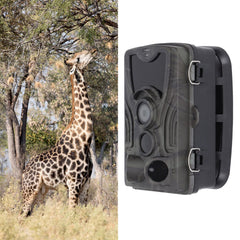 Pokerty9 20MP Hunting Camera, 0.3s Shutter Speed 90° Shooting Angle IP65 Waterproof Night View Field Camera 1080P for Wildlife Recording for Hunting