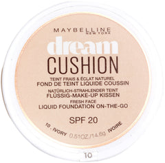 Maybelline Dream Cushion Liquid Foundation 10 Ivory 30ml