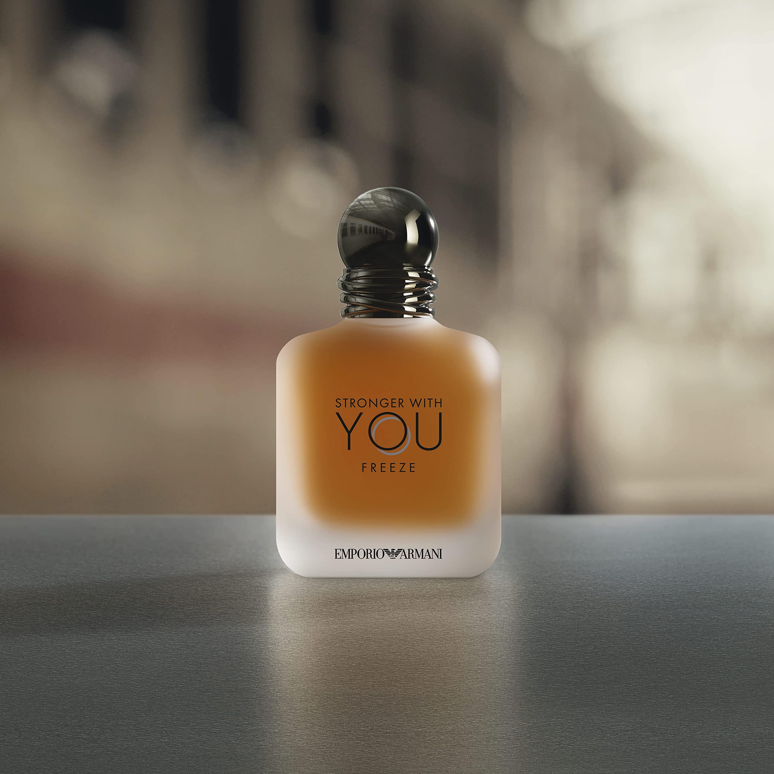 Giorgio Armani Stronger With You Freeze Men's Eau de Toilette, 100 ml