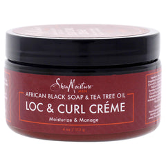 Shea Moisture Men African Black Soap & Tea Tree Oil Look & Curl Cream - 118 ml