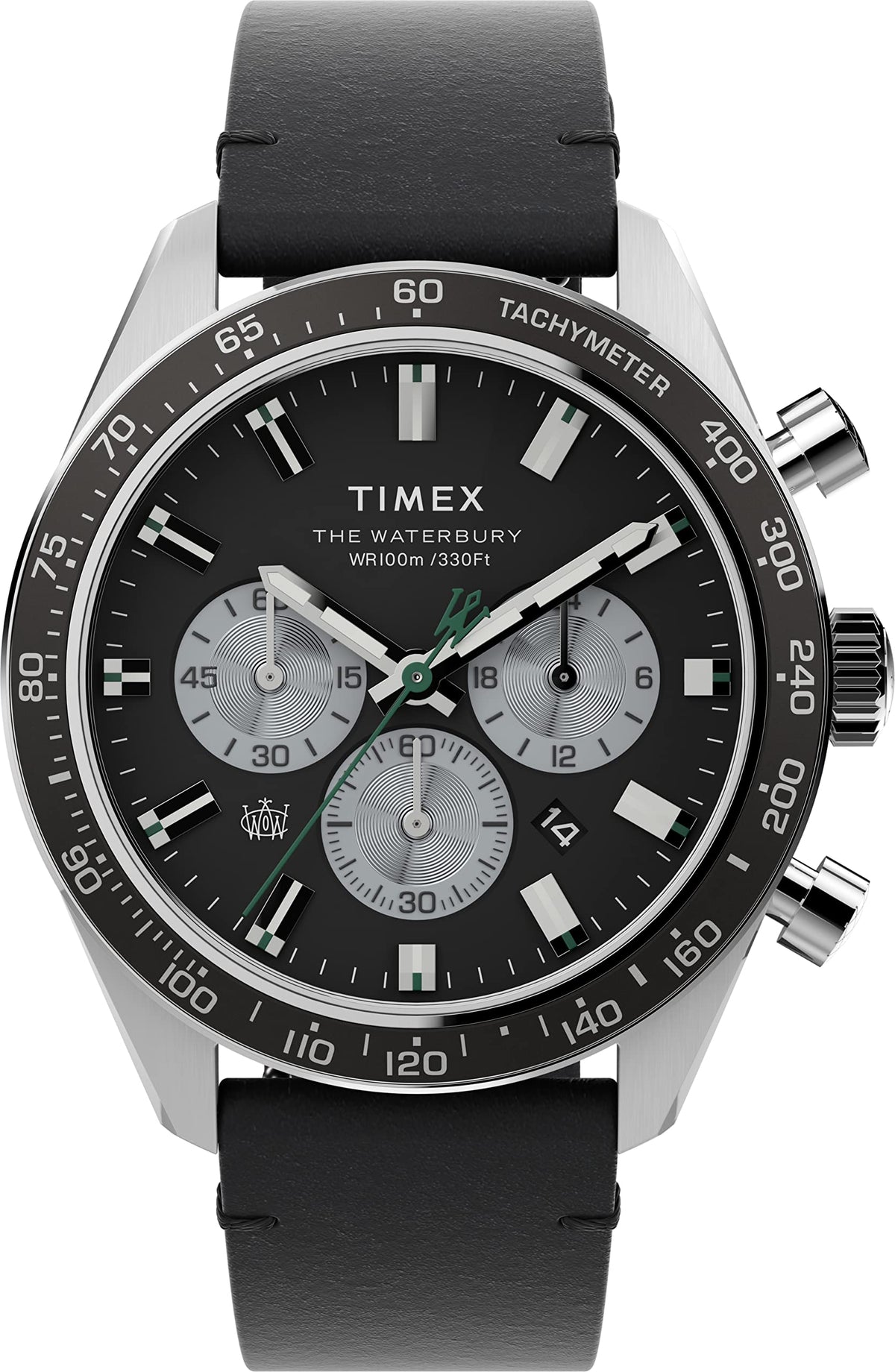 Timex Men’s Waterbury Diver Automatic 40mm Watch - Black/Blue/Stainless Steel