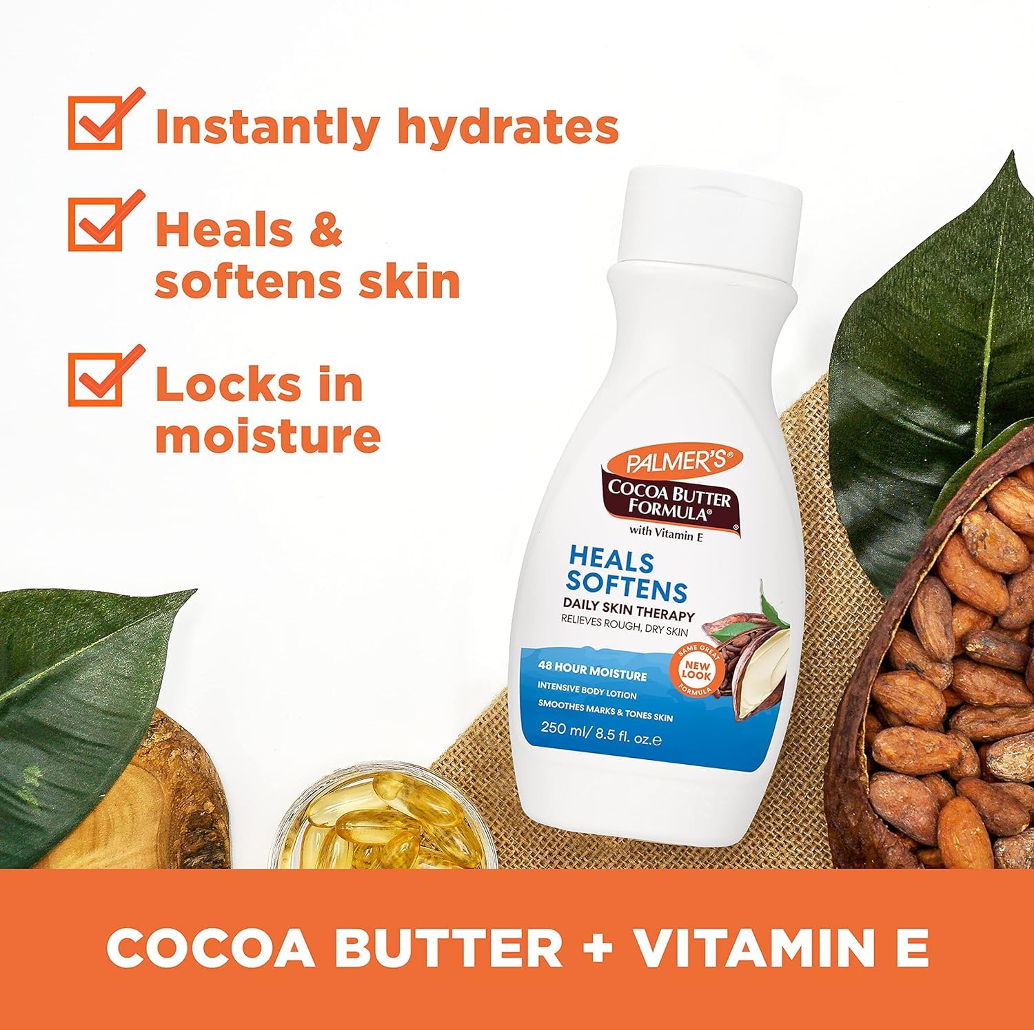 Palmers Cocoa Butter Formula With Vitamin E Lotion for Unisex 8.5 oz Lotion