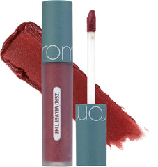 rom&nd Zero Velvet Tint, Lightweight, Matte lip Tint, Velvety Finish - 24 Fade Red 5.5g