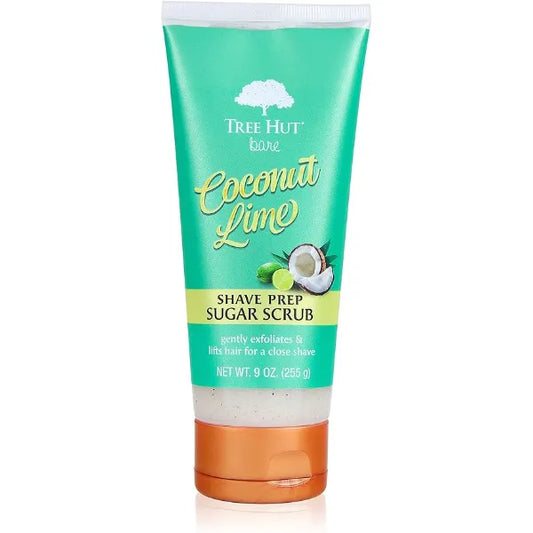 Tree Hut Bare Shave Prep Sugar Scrub, Essentials for Soft, Smooth, Bare Skin , 9oz