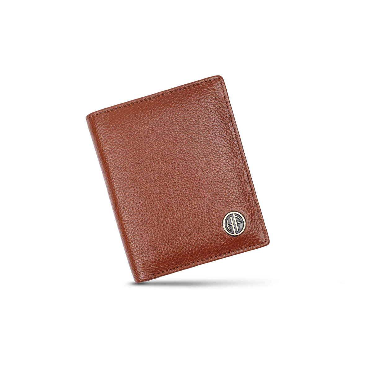 HAMMONDS FLYCATCHER Genuine Leather Wallet for Men - RFID Protected Leather Purse for Men, Money Purse for Men, Bi-Fold Wallet - 3 Card Slots, 2 ID Slots, Coin Pocket, Hidden Pockets - Tan