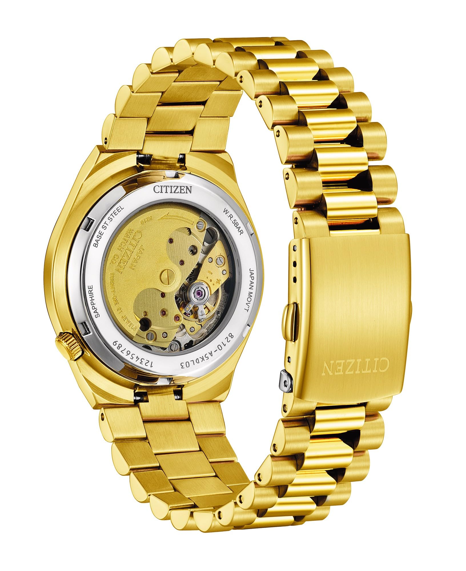 Citizen Automatic Watch - Green_Gold