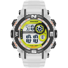 Armitron Sport Men's Digital Chronograph Resin Strap Watch, 40-8284