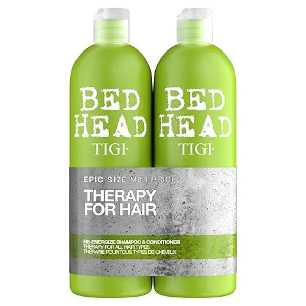 TIGI Bed Head Urban Antidotes Re Energize Shampoo 25.36 oz (Pack of 2)