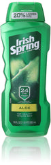 Colgate Irish Spring Aloe Vera Body Wash, 18 fl oz