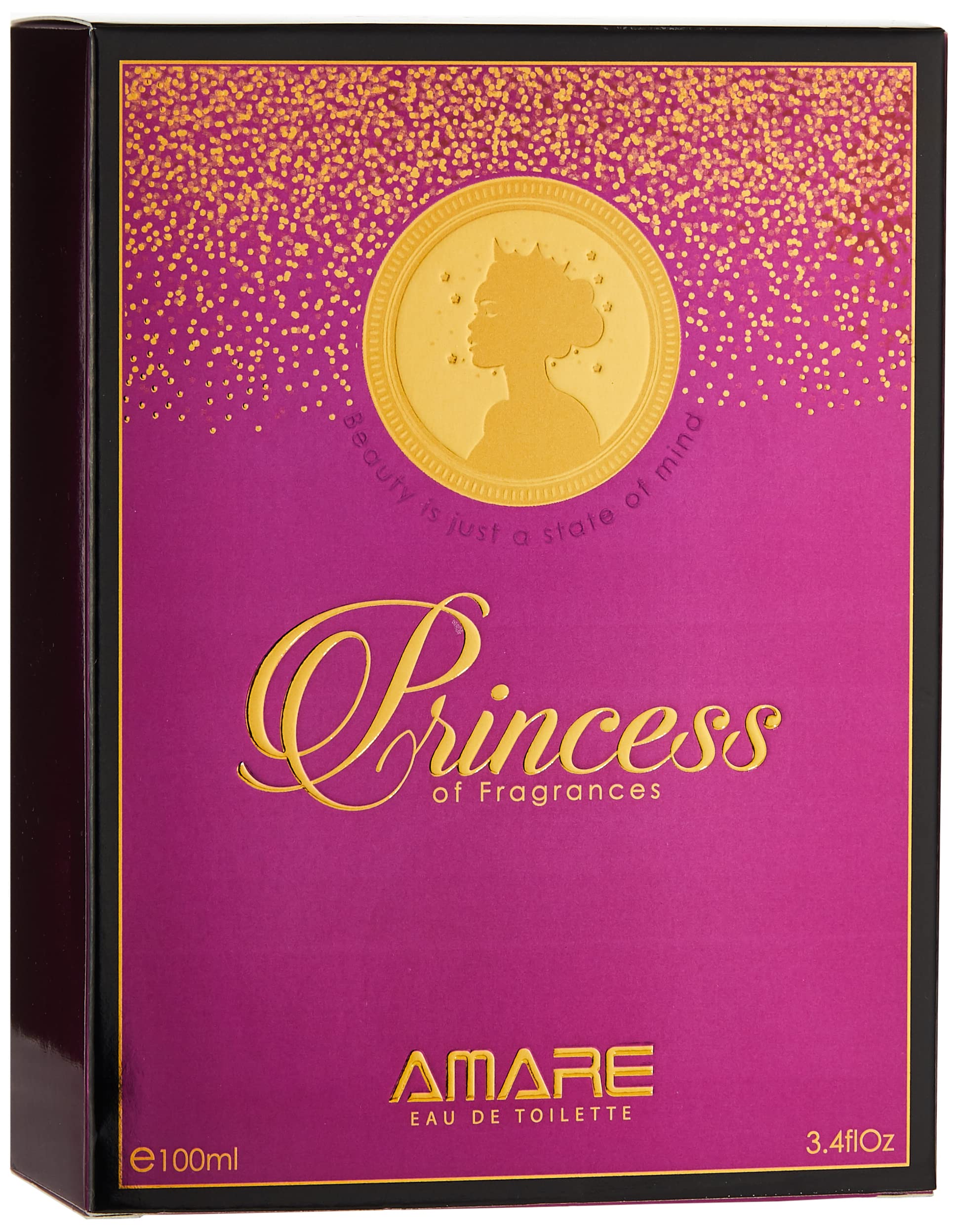 Princess Of Fragrances By Amare - Perfumes For Women - Eau De Toilette, 100 Ml