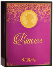 Princess Of Fragrances By Amare - Perfumes For Women - Eau De Toilette, 100 Ml