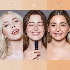 Nudestix Nudies Tinted Blur Foundation Stick, Light 1, 0.2 fl oz (6.2 g)