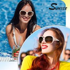 Polarized Sunglasses for Women Oversized Sun Glasses Fashion Shades SUNIER S85