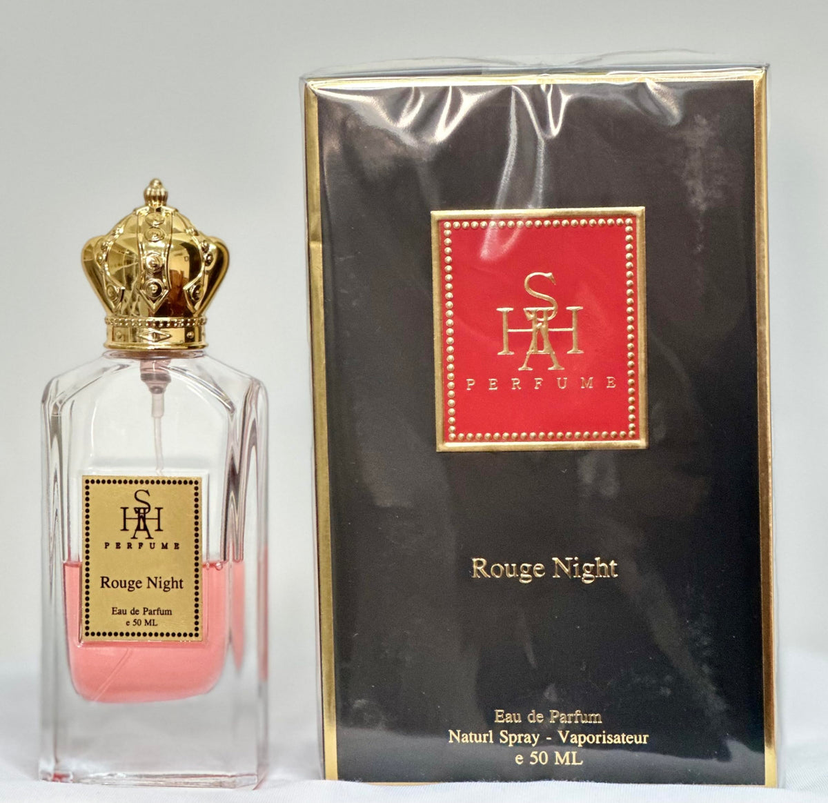 "Rouge Night Eau de Parfum 50ML Women - Allure in a Bottle: A Captivating Blend for Unforgettable Evenings"by Shah Perfumes