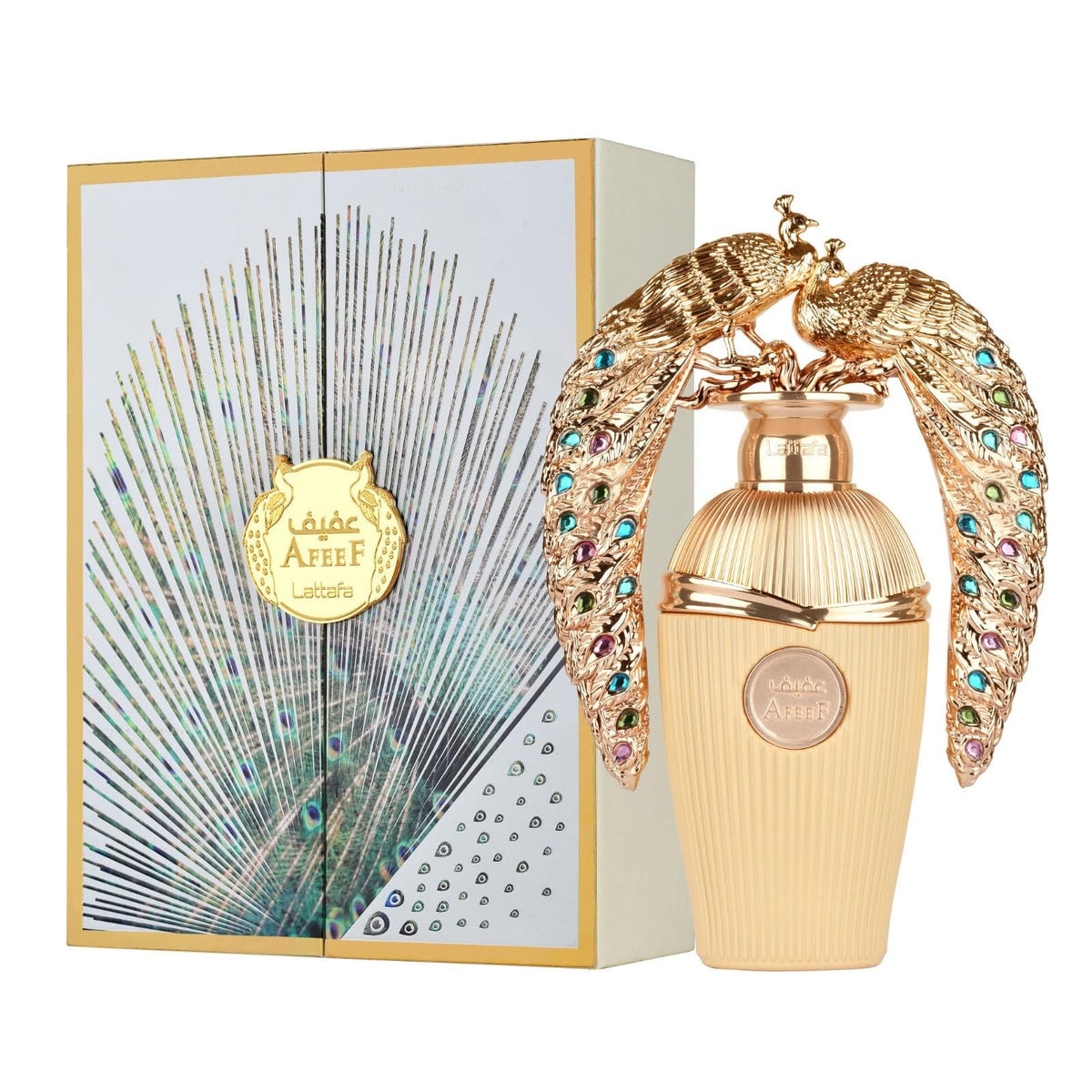 Lattafa Afeef Eau de Parfum Spray for Unisex -  3.4 Ounce / 100 Ml