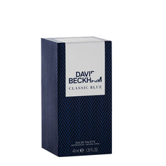 DAVID BECKHAM Classic Blue Eau De Toilette Perfume for Men, 40 ml