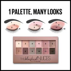 Maybelline Eyeshadow Palette The Blushed Nudes