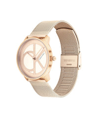 Calvin Klein CK ICONIC Unisex Watch, Analog - Carnation Gold