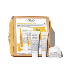 Kiehl's Travel Size Skincare Gift Set, Contains Travel Size Face Wash, Sunscreen with SPF 50, and Moisturizer, TSA Friendly