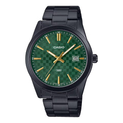 Casio Men's Watch - MTP-VD02B-1EUDF Black / Green