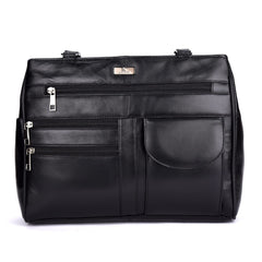 K London Women Satchel Black, M