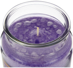 Aladino Large Jar Lavender Scented Candle 100 Hours Glass Jar