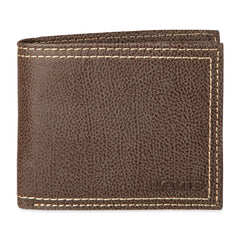 Levi's Men's RFID Extra Capacity Slim Bifold Wallet with Multiple Card Slots - Brown