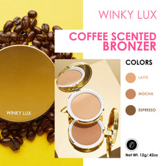 Winky Lux Coffee Scented Bronzer - # Mocha 12g/0.42oz