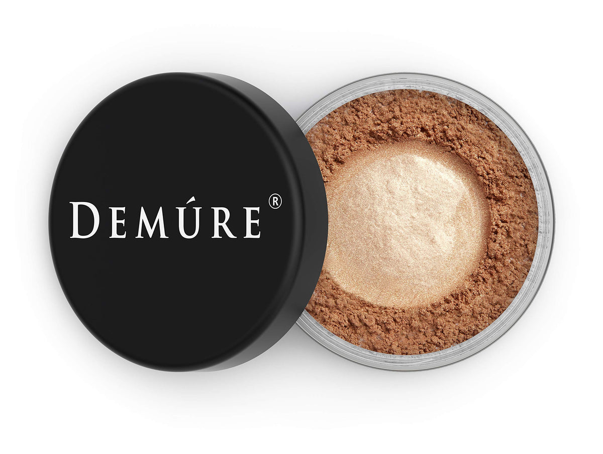 (7 Gramme) - Mineral Make Up Bronzer Powder, Loose Powder Makeup, Natural Makeup, Highlighter Makeup, Contouring Makeup, Professional Makeup, Cruelty Free Makeup, Face & Body Bronzer By Demure - 7g