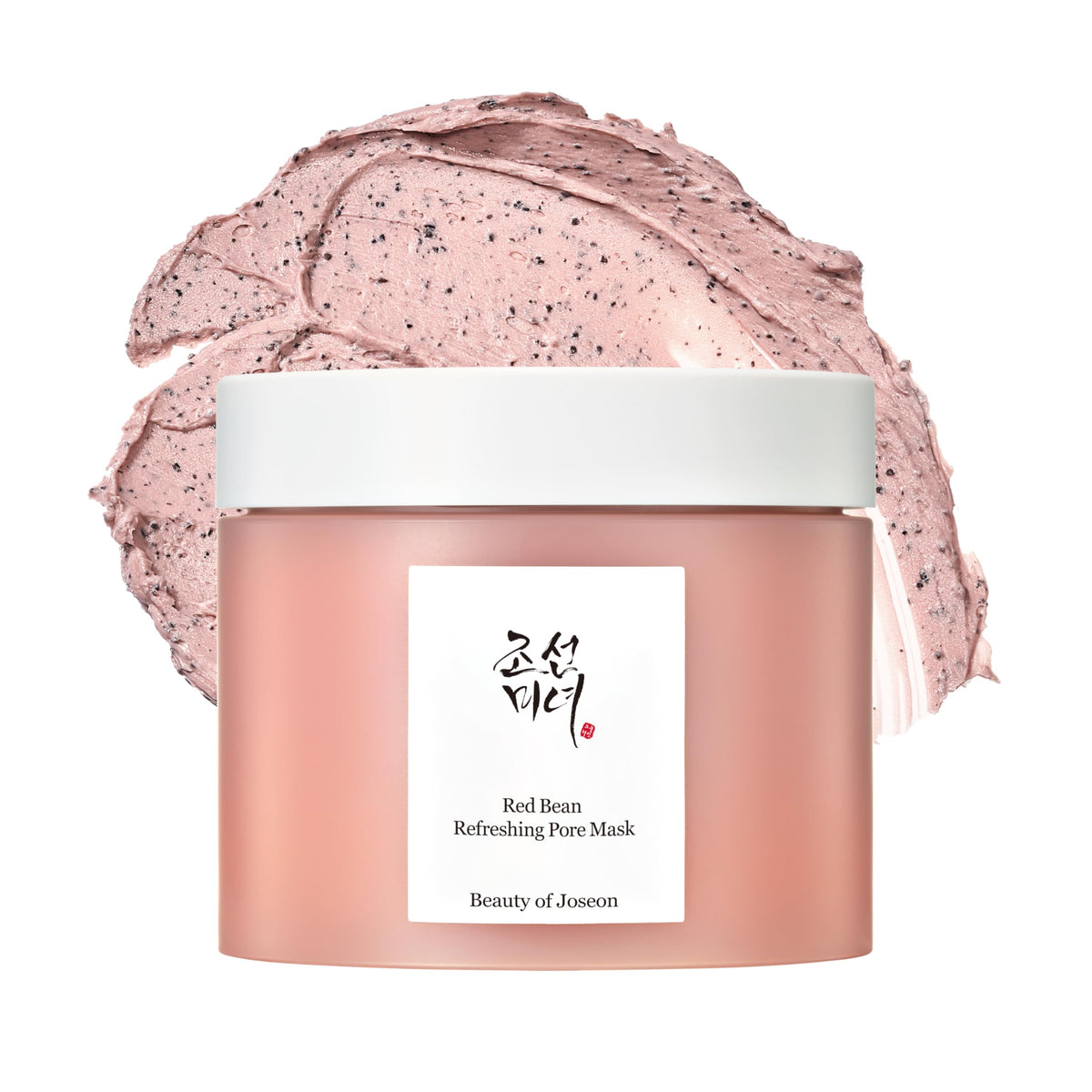 Beauty of Joseon Red Bean Pore Refreshing Mask Mud Cream Hydrating Wash Off Pack, Pore Cleansing Exfoliator, Korean Skin Care for Men and Women 140ml