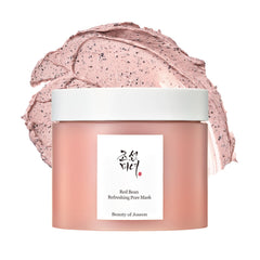 Beauty of Joseon Red Bean Pore Refreshing Mask Mud Cream Hydrating Wash Off Pack, Pore Cleansing Exfoliator, Korean Skin Care for Men and Women 140ml