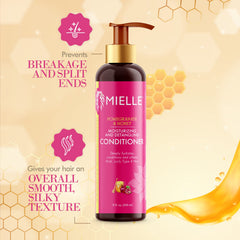 Mielle Organics Pomegranate & Honey Moisturizing and Detangling Conditioner for Type 4 Hair, 12 Ounces