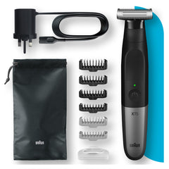 Braun Series XT5 – Beard Trimmer, Shaver and Electric Razor for Men, Body Grooming Kit for Manscaping, Durable One Blade with Travel Pouch, One Tool for Stubble, Hair, Groin, Underarms - XT5200