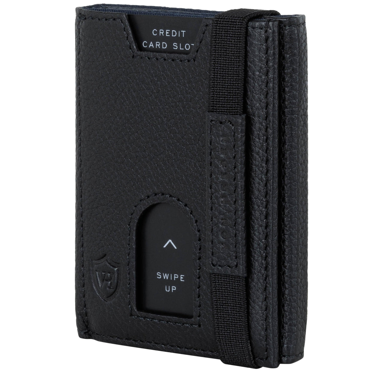 Von Heesen Men's Smart wallet leather purse Trifold card holder slim wallets for Men's and boys Designed in Germany