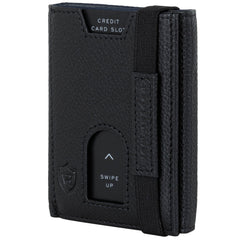 Von Heesen Men's Smart wallet leather purse Trifold card holder slim wallets for Men's and boys Designed in Germany