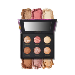 LAURA GELLER NEW YORK Full Face Cheek to Chic Tropical Glow Face Palette 2 Blushes, 2 Highlighters & 2 Bronzers, Includes 6 Full-Sized Shades