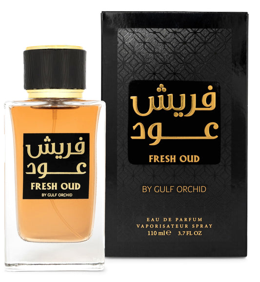 Gulf Orchid Fresh Oud long lasting Perfume for Unisex Eau De Parfum 110ml