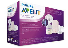 Philips AVENT Single Electric Breast Pump Advanced, with Natural Motion Technology, SCF391/61, Pink