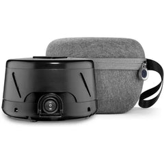 Yogasleep Dohm Classic (Black) White Noise Machine + Travel Case, Sound Machine, Soothing Natural Sound from a Real Fan, Noise Cancelling, Sleep Therapy, Office Privacy, Travel