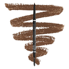 Nyx Professional MakEUp Micro Brow Pencil, Chocolate 04, Full Size