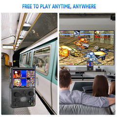 Azonee Retro Handheld Game Console, Portable Pocket Game Console, 3.5 Inch IPS Screen, 64G TF Card, Built-in 15+ Emulator and 5000+ Classic Games, Video Game Player with Linux OS and 3500mAh Battery