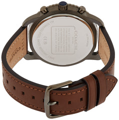 Coach CRUISER Men's Watch, Analog - Brown / Blue