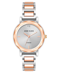 Anne Klein Women's Genuine Diamond Dial Bracelet Watch