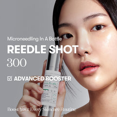 VT COSMETICS CICA Reedle Shot 300 | Advanced Night Exosome, Microneedling Serum, Centella Asiatica, Hyaluronic Acid, Propolis, Soft Skin, Regeneration, Glass Skin, Korean Skin Booster 1.69Fl Oz (50ml)