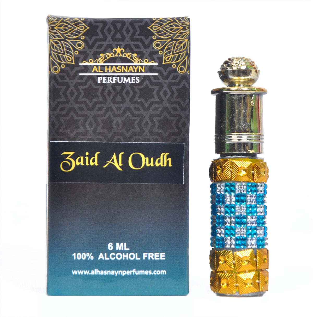 AL HASNAYN ENTERPRISES ZAID OUD Cologne Perfume Essential oil Roll-On PERFUME (Limited Edition) 6ml Alcohol Free Natural Sweet Oud Perfumes Fragrance | Long Lasting | Gifts for MEN WOMEN | (ZAID OUD)