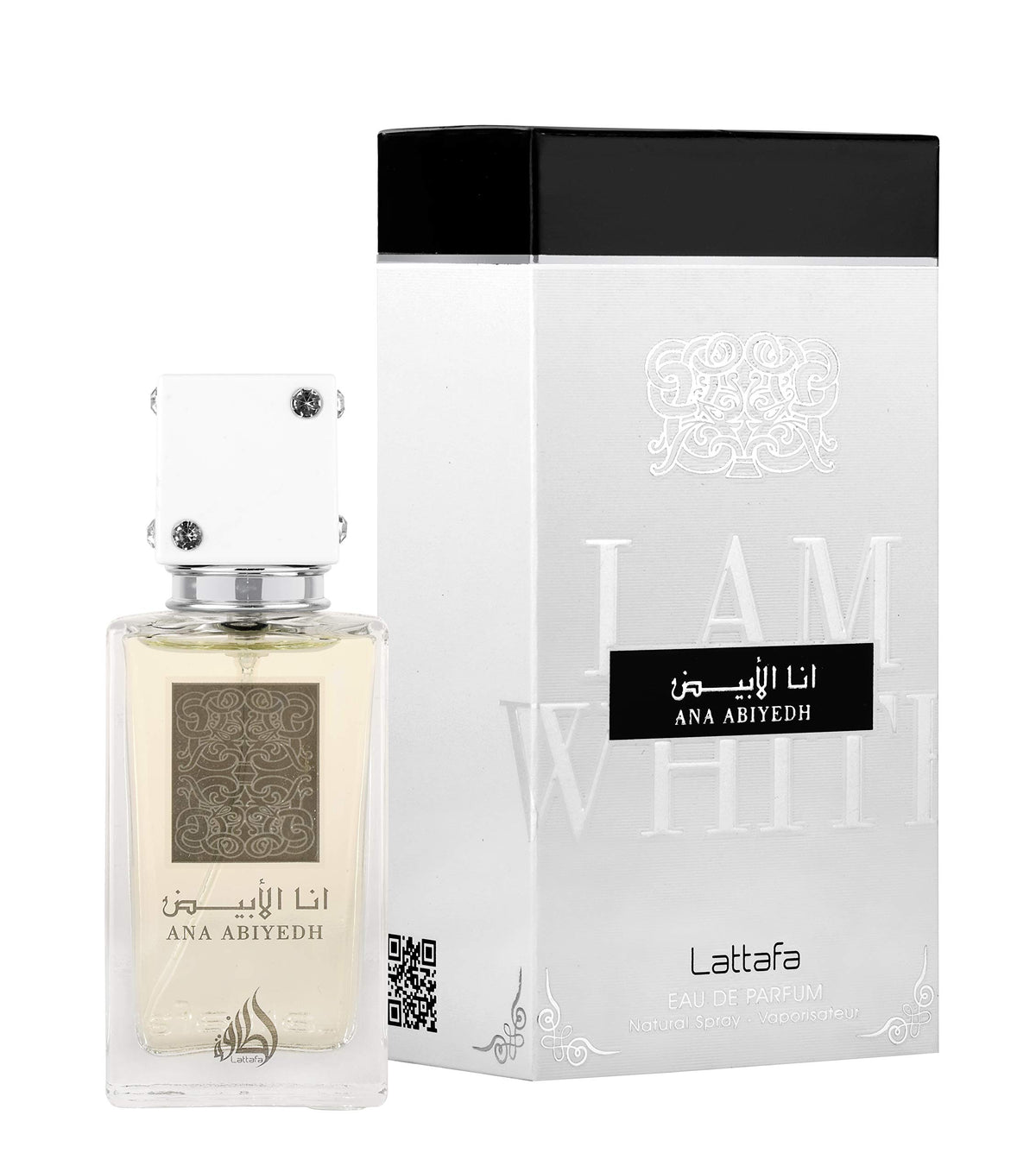 Lattafa Oud and Musk Perfums for Men and Women Long Lasting Smell Ana Abiyedh Luxury Eau De Parfum 30 ml (Pack of 01)