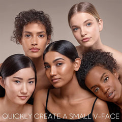 Parlberd Double-End Contour Foundation Stick, Face Brightens & Shades Pencil,Highlighting Shade Concealer Makeup, Face Body Contour Makeup Bronzer Stick (Natural Color+Medium Brown)#3